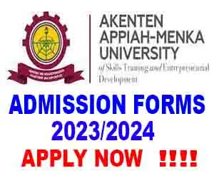 HOW TO APPLY FOR AAMUSTED ADMISSION 2023/2024 - GhEduJob